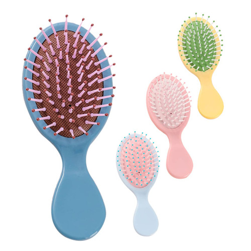 minkissy 4pcs Air Bag Comb Comb Travel Detangling Brush Straightening Brush Detangling Massage Brush Dry Hair Brush Women Massage Comb Airbag Combs Miss Girl Hair Comb Plastic