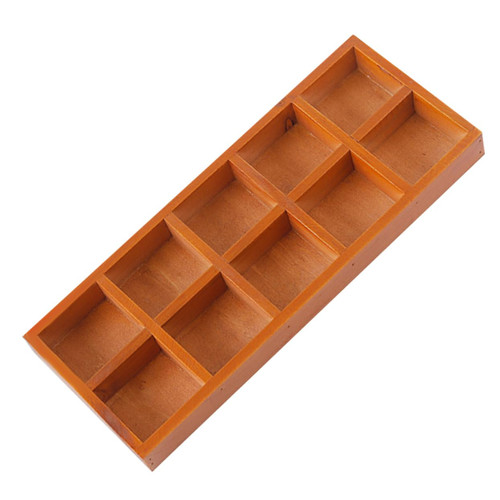 Happyyami Vintage Tray Wood Serving Tray Plant Trays Wooden Tray Wooden Serving Tray Wood Trays Wooden Pallet Wood pallets Desk Tray Wooden Trinket Tray Planter Tray Succulent Plants Desktop