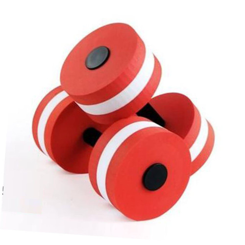 CLISPEED 1pc Sports Aquatic Exercise Dumbbells Foam Barbells Water Exercise Equipment Foam Water Aquatic Hand Bar Barbell Dumbbell Dumbell Swimming Pools for Kids Man Small Dumbbell Toddler