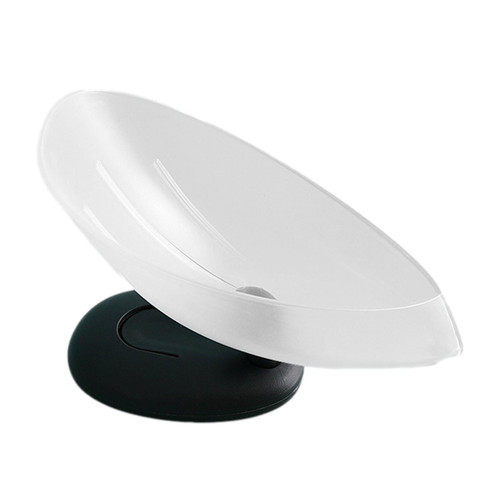 Self Draining Soap Dish, Leaf Shape Soap Holder, Decorative Soap Tray with Suction Cup, Bar Soap Holder for Shower Bathroom Kitchen Sink, No Drilling Organizer Soap Saver