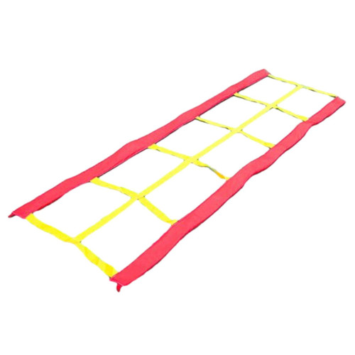 Luwecf Xinniao Ladderhopscotch Footwork Ladder Perception Training Portable Agility Ladder Obstacle Courses Sensory for Carnival, 3M