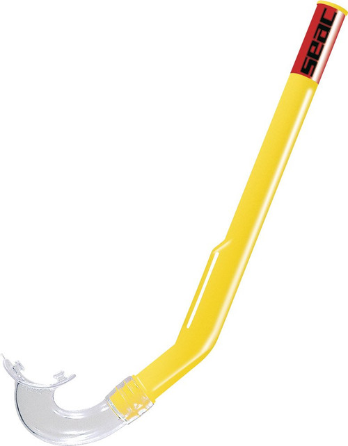 SEAC Z Piccolo Child and Junior Swimming and Snorkeling Snorkel Yellow, Yellow