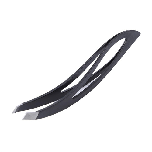 WEISUO Eyebrow Clip Stainless Steel Tweezers Makeup Tool, Slant Tip for Expert Eyebrow Shaping and Facial Hair Removal WEISUO Eyebrow Clip Stainless Steel Tweezers Makeup Tool, Slant Tip for Expert Eyebrow Shaping and Facial Hair Removal