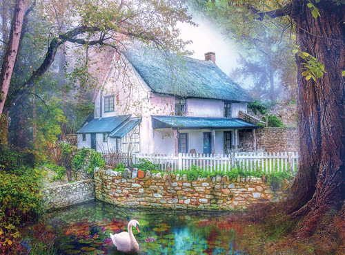 Buffalo Games - Cozy Country House - 1000 Piece Jigsaw Puzzle for Adults Challenging Puzzle Perfect for Game Nights - 1000 Piece Finished Size is 26.75 x 19.75 Buffalo Games - Cozy Country House - 1000 Piece Jigsaw Puzzle for Adults Challenging Puzzle Perfect for Game Nights - 1000 Piece Finished Size is 26.75 x 19.75
