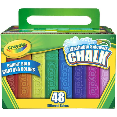Crayola Washable Sidewalk Chalk 48 Ct By Crayola Llc