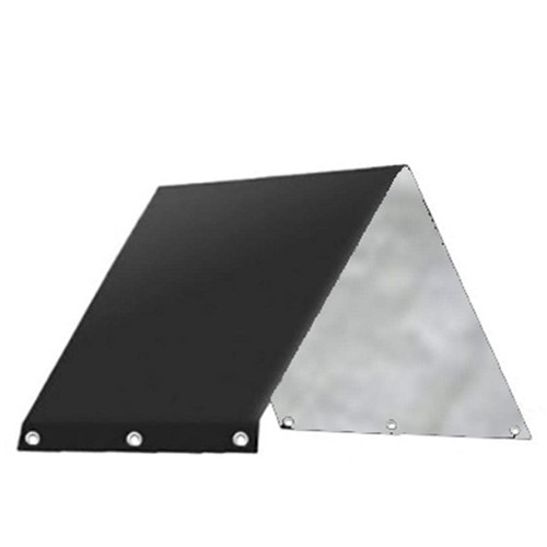 TYTOGE Playground Swing Replacement Canopy,Outdoor Swing Playset Shade Tarp Roof Canopy Sunshade Waterproof Trap Cover for Children Outdoor (Black)