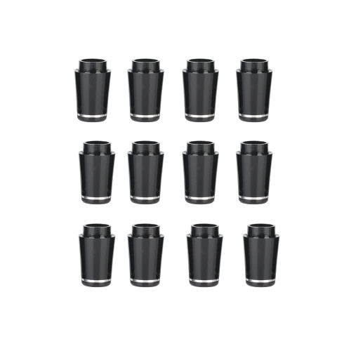 HNMFIT Golf Custom Shaft Irons Ferrules Compatible with Taylormade 2021 P Series Irons 0.355'' 0.370'' Ferrules 7/8'' Length 12pcs/Package (0.370'' No Ring)