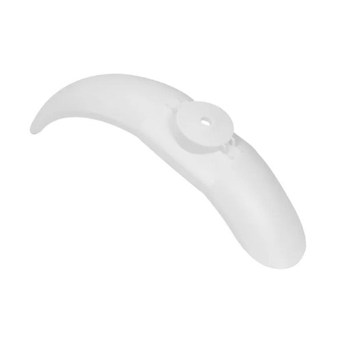 Electric Scooter Front/Rear Mudguard Compatible with Xiaomi M365 Pro 2 1S Pro Mi3 Front/Rear Mudguard Tire Splash Fender Guard Fenders Accessories (Color : Front Fender White)