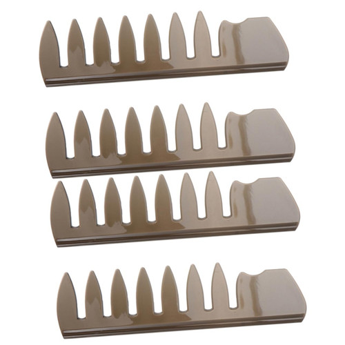 4 Pcs Back Comb Oil Comb Wide Tooth Hair Comb Hairbrush Mens Suits Salon Hair Comb Hairdressing Comb Styling Hair Hair Brush Suits for Men Man Big Back Double Sided Comb Plastic