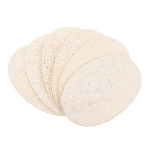 minkissy 6pcs Loofah Bath Towel Cleaning Products Body Wash Sponge Bath Scrubber Back Loofah Body Sponge Scrubber Exfoliating Pads Body Cleaner Natural Loofah Towel Exfoliating Bath Towel