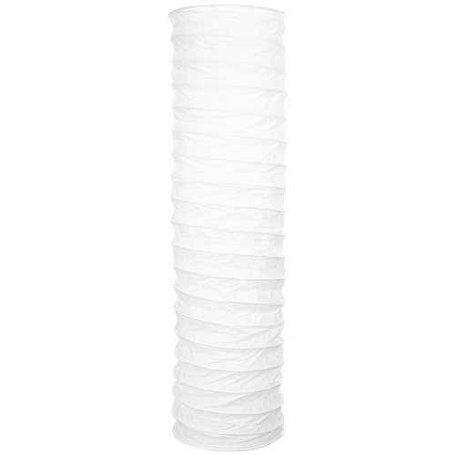 UKCOCO Paper Floor Lamp Shades, Table Standing Light Cover Nordic Style Barrel Chandelier Protector for Home Hotel Living Room