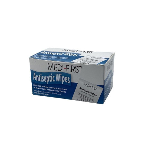 Antiseptic First Aid Wipes 20/Box