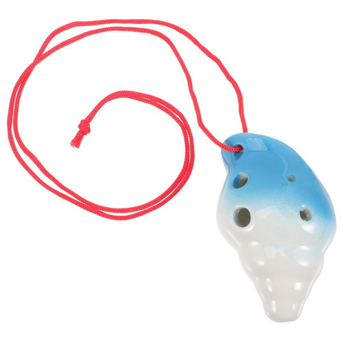 VICASKY Ocarina Didgeridoo Pendants Musical Instruments Beginners Practice Wind Kids Instruments Flute Instrument Instruments for Kids Ethnic Instrument Animal Ceramics Travel Conch