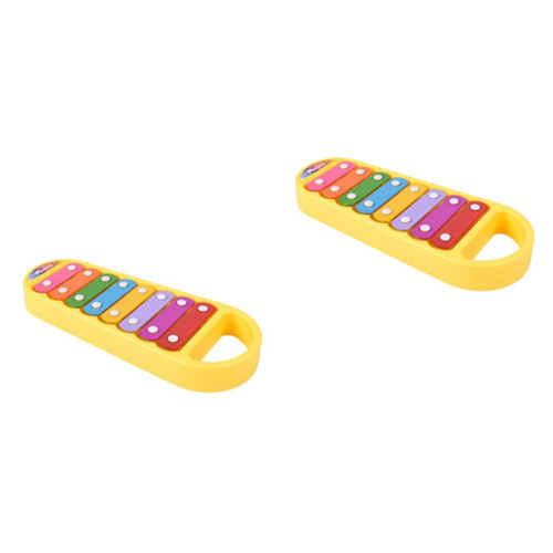 ERINGOGO 2pcs Toys Knock Xylophone Kids Instruments Kids Knock Piano Knock Glockenspiel Music Child Percussion
