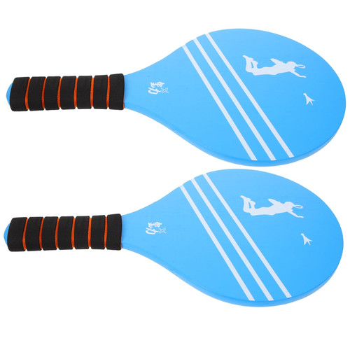 Kisangel 2pcs Racket Wood Badminton Paddles Tennis Racquet Kids Sport Toys Paddle Ball Racket Badminton Racquet Beach Ball Racket Sport Equipment Pong Paddle Thicken Child Kisangel 2pcs Racket Wood Badminton Paddles Tennis Racquet Kids Sport Toys Paddle Ball Racket Badminton Racquet Beach Ball Racket Sport Equipment Pong Paddle Thicken Child