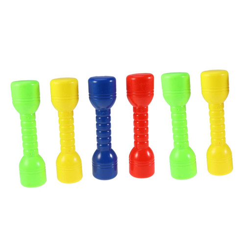 Happyyami 6 Pcs Adjustable Dumbbell Toy Weights Barbells Toy Dumbbells Adjustable Dumbells Kids Fitness Toys Mini Dumbbell Dumbbells for Kids Exercise Dumbbells Baby Child Sports Tool