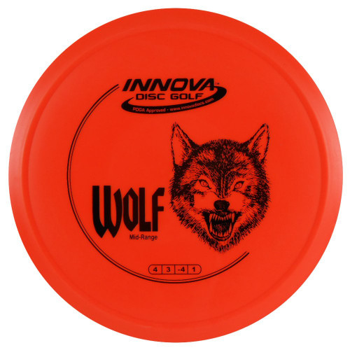 INNOVA DX Wolf Mid-Range Golf Disc [Colors May Vary] - 170-174g