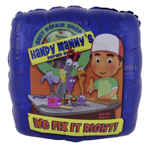 Handy Manny 18" Square Foil Balloon