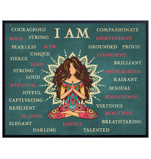 Positive Affirmations Wall Decor - Motivational Wall Art Posters 8x10 - Inspirational Quotes - Encouragement Gifts for Women - Empowered Women - Uplifting Gifts for Women - Encouraging Yoga Wall Art Positive Affirmations Wall Decor - Motivational Wall Art Posters 8x10 - Inspirational Quotes - Encouragement Gifts for Women - Empowered Women - Uplifting Gifts for Women - Encouraging Yoga Wall Art