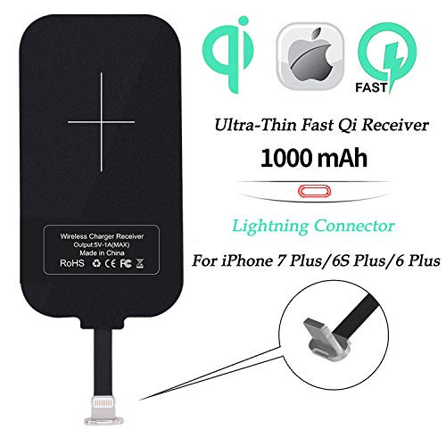 Wireless Charging Receiver,Nillkin Magic Tags Wireless Charger Receiver Chip 5W Qi Wireless Charging Standard (for iPhone 7 Plus/6S Plus/6 Plus)