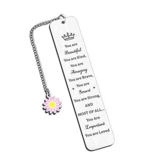 Stocking Stuffers for Teens Girl Gifts Christmas Gifts for Teenage Girls Boy Inspirational Bookmark Valentines Day Gifts for Kids Daughter from Mom Birthday Mothers Day Easter Graduation Gifts for Her
