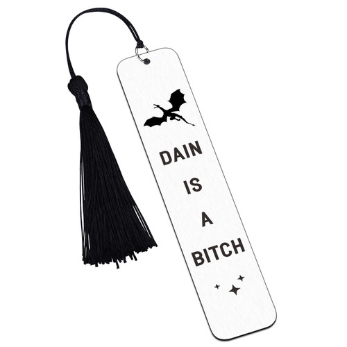 Fourth Wing Bookmark for Women Men Funny Bookmarks for Book Lovers Book Accessories for Men Bookworm Nerd Fans Bookish Gifts Fourth Wing Merchandise Christmas Birthday Gift Ideas Dragon Bookmark Gift