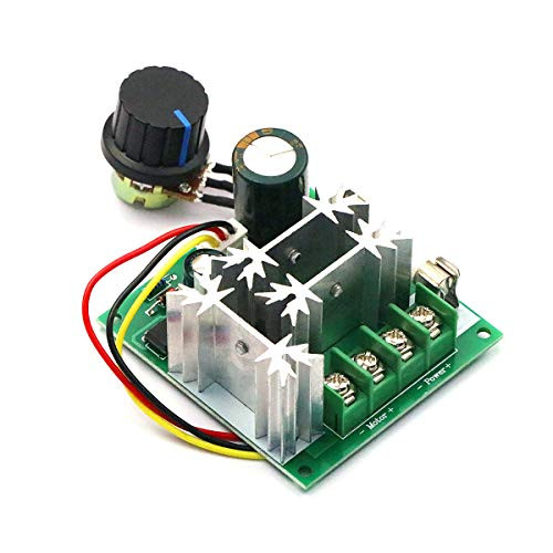 CenryKay Motor Speed Controller 6V-90V 15A Universal PWM Controller DC Motor Speed Controller Supports PLC