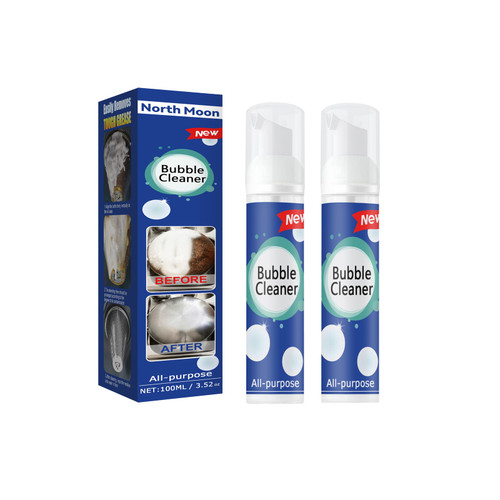 JeurLrok Bubble Cleaner, All Purpose Bubble Cleaner Kitchen Deep Cleaning Spray, All-purpose Rinse-free Cleaning Spray(2PC) JeurLrok Bubble Cleaner, All Purpose Bubble Cleaner Kitchen Deep Cleaning Spray, All-purpose Rinse-free Cleaning Spray(2PC)