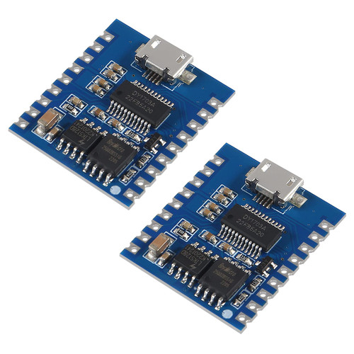 2pcs DY-SV17F Audio Module Mini MP3 Player IO Trigger USB Download 4MB Flash Voice Playback Module