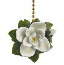 Clementine Magnolia Flower Ceiling Fan Pull