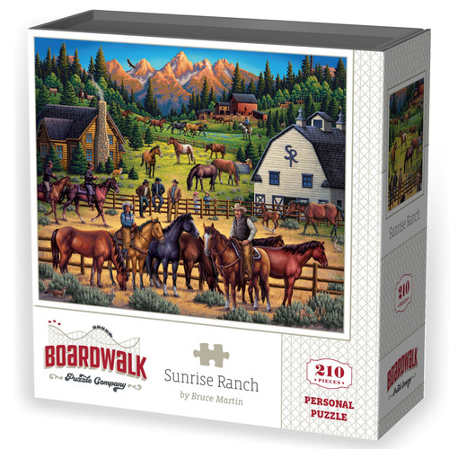 Sunrise Ranch by Boardwalk - Personal Puzzle - 210 Piece