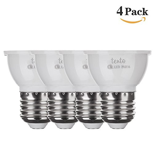 Flood light Bulbs Par16 Daylight 4000k Natural Daylight 5W COB Par16 LED Spot 500lm 35w 50w Par16 Halogen Bulb Replacement 36-degree Beam Par16 Spotlight Track Head E27 E26 Recessed Down light Bulb