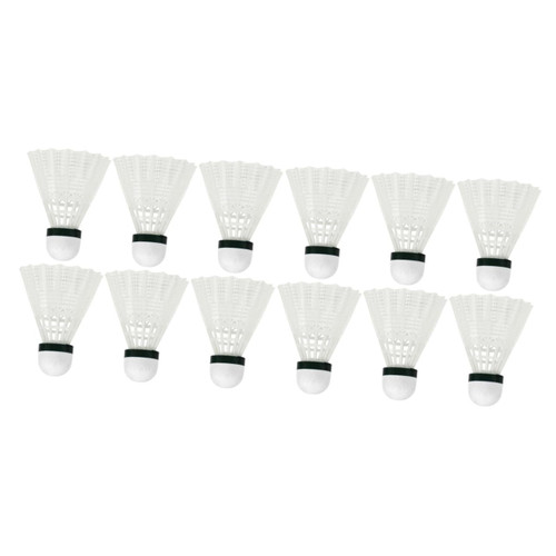 Toddmomy 12 Pcs Outdoor Badminton Ball Birdies Sports Shuttlecocks Light Weight Shuttlecock Badminton Shuttlecocks Badminton Training Shuttlecock for Badminton Game Ball White Child Indoor Toddmomy 12 Pcs Outdoor Badminton Ball Birdies Sports Shuttlecocks Light Weight Shuttlecock Badminton Shuttlecocks Badminton Training Shuttlecock for Badminton Game Ball White Child Indoor