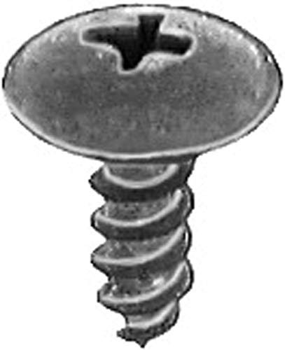 Clipsandfasteners Inc 50 Phillips Truss Head Tap Screws M4.8-1.61 X 15mm
