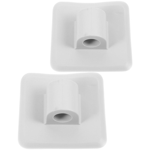 Yardwe Rubber Boat Motor Fixing Bracket Buckle, 2pcs Inflatable Boat Kayak Motor Fixed Bracket Buckle Outboard Engine Buckle Propeller Motor Mount Seat for Kayak Boat