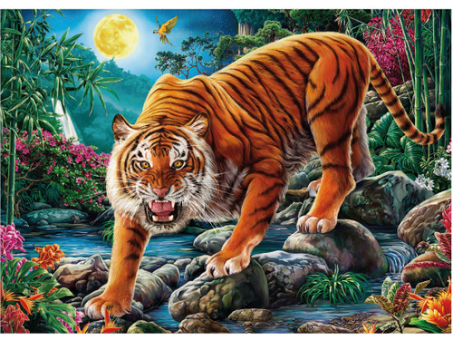 Ceaco - Wild - Night Tigers - 1000 Piece Jigsaw Puzzle