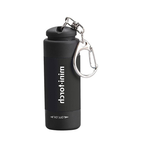 WNPXQNT 1pc Mini Portable Keychain Pocket Torch USB Rechargeable Outdoor Flashlight Waterproof Led Lamp Keyring Camping Light Torch H0e8