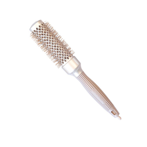 minkissy 1pc Hair Teasing Comb Styling Hair Brush Round Hair Brush Curling Roller Hair Comb Round Hairbrush Round Curling Brush Hair Curling Comb Salon Supplies Women Curling Comb Ceramics
