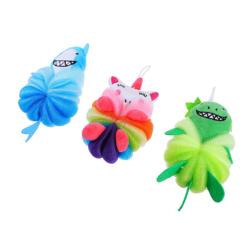 NOLITOY 3pcs Bath Ball Animal Loofah Stuffed Animal Body Wash Sponge Mesh Pouf Shower Body Sponge Scrubber Shower Loofah Bath Mesh Shower Ball Bath Loofah or Washing Ball Baby Filling NOLITOY 3pcs Bath Ball Animal Loofah Stuffed Animal Body Wash Sponge Mesh Pouf Shower Body Sponge Scrubber Shower Loofah Bath Mesh Shower Ball Bath Loofah or Washing Ball Baby Filling