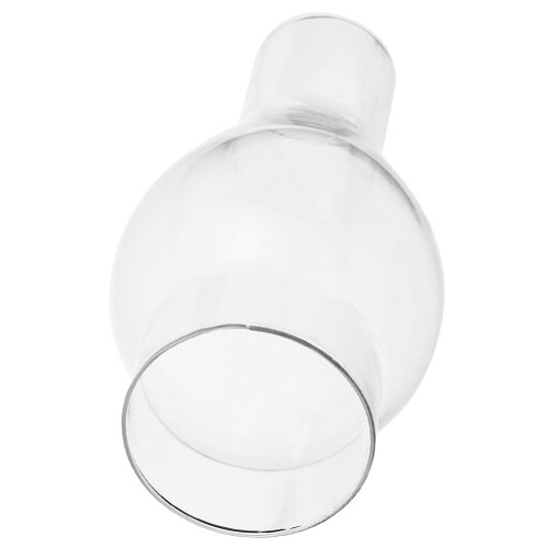 DOITOOL Glass Lamp Chimney, Chimney Transparent Glass Shade, 6.9 Inch Glass Hurricane Chimney Lamp Globe Replacement, Vintage Oil Lamp Chimney for Oil and Kerosene Style Lamps 35mm