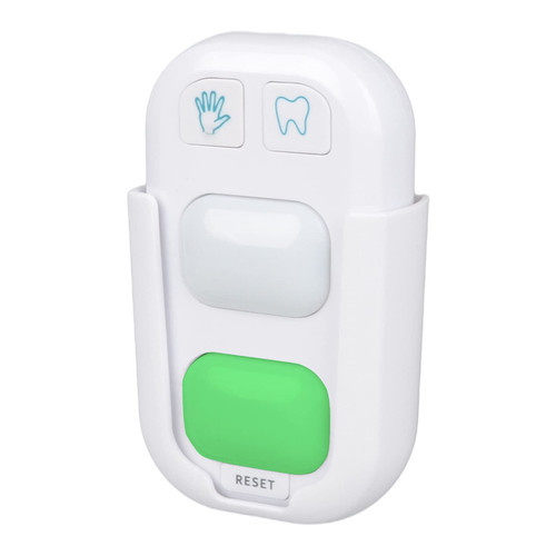 SOARING Timer for Kids,Wireless Battery Powered 2 Minutes Teeth Brush Timer,20 Seconds Hand Washing Timer, Color Indicator Light Stick on Bathroom Timer for Children Training Coach
