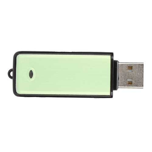 Flash Drive Voice Recorder, Durable USB Digital Voice Recorder Mini ABS Noise Reduction for Meetings (8GB)