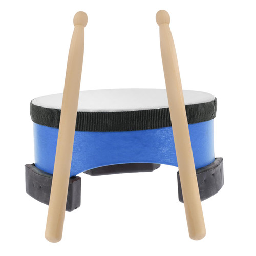 Vaguelly 1 Set Western Percussion Percussion Drum Musical Instrument Floor Simple Drum Toy Percussion Instrument Toy drumstick Bass Drum Toddler Percussion Drum