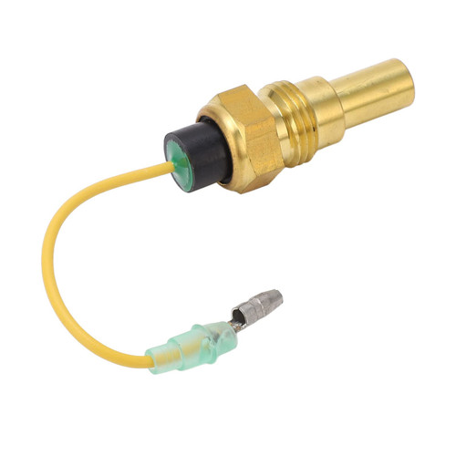 Water Temperature Sensor, Sensitive 1-83161019-1 Brass Stable Compact Excavator Water Temperature Sensor Efficient Long Life Span for EX200 3