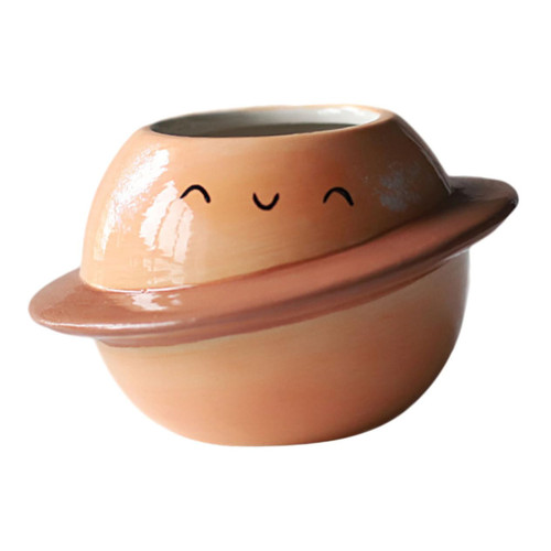 VANZACK Ceramic Flowerpot Ceramic Planting Pot Home Flower Pot Succulent Flower Pot Ceramic Flower Pot Succulent Pot Succulent Planter Fleshy Plant Flower Pot Succulents Ceramics Cartoon