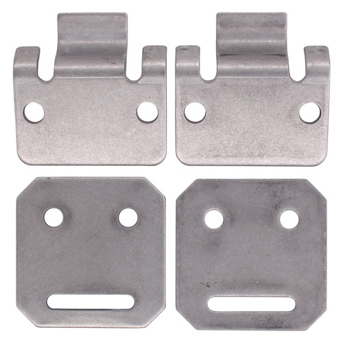 XtremeAmazing Golf Cart Seat Bottom Hinge Plate for Club Car DS Gas/Electric 1979-Up Golf Cart 1011652 1012412 Set of 2