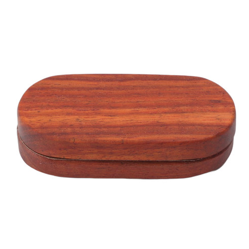 Hztyyier Magnetic Push Slider Rosewood EDC Fingertip Toy Portable Push Slider Toy for Stress Relief