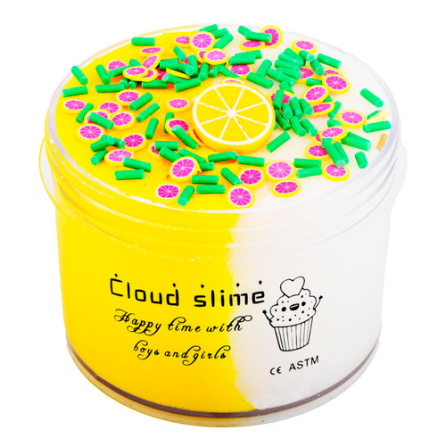 Cloud Slime,Slime,Colorful Non-Sticky Slime Stress Relief Toy Scented Stretchy Cloud Slime Best Birthday Gifts for Chirldren 200ML
