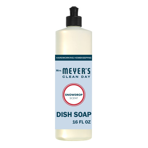 Mrs. Meyer's Liquid Dish Soap, Biodegradable Formula, Snowdrop, 16 fl. oz Mrs. Meyer's Liquid Dish Soap, Biodegradable Formula, Snowdrop, 16 fl. oz