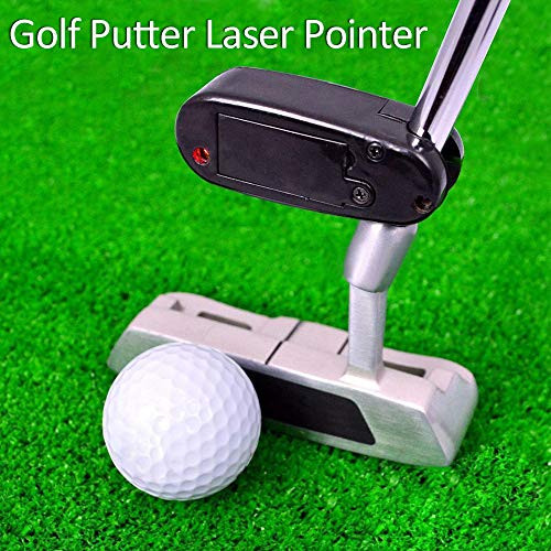 YEVIOR Black Golf Putter Laser Pointer Putting Training Aim Line Corrector Improve Aid Tool Practice Golf Accessories